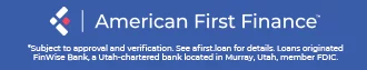 American First Finance - Logo & Disclaimer